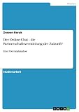 Der Online-Chat - die Partnerschaftsvermittlung der Zukunft?: Eine Potenzialanaly