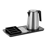 Royal Catering RC-HKS04 Wasserkocher Kaffee- und Teestation 1,2 L 1800 W Edelstahl silbern Kaffeestation Teestation Teestation mit Wasserk