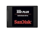 SanDisk SSD Plus interne SSD Festplatte 2 TB (schnelleres Hoch-, Herunterfahren und Laden, Lesegeschwindigkeit 545 MB/s, Schreibgeschwindigkeit 450 MB/s, stoßfest)
