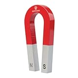 Traditioneller Alnico Hufeisenmagnet Für Wissenschaft, Bildung, Experimente, Schüler und Lehrer - 1kg Zug - 75mm x 39mm x 8