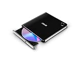 ASUS SBW-06D5H-U BDXL Extern Ultra Slim Blu-ray und MDisc Brenner (USB 3.1, USB-C, 2 Kabel) schw