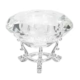 HOLIDYOYO Kerzenhalter Aus Glas Diamant-kerzenhalter Stumpenkerzenhalter Selber Machen Haushaltskerzenhalter Duftkerzenständer Votivkerzenhalter Esstisch Dekor Säulenkerzenständer E