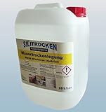 Kellerabdichtung Horizontalsperre 10 Liter für Trockene Wände [SILITROCKEN]- Nachfülkanister, (innerhalb von 24 Stunden versendet)