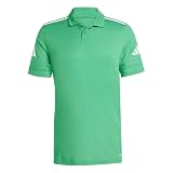 adidas Herren Squadra25 Cotton Polo Shirt, Team Green/White, XL