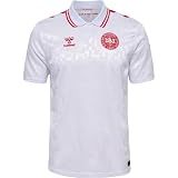 hummel Replicas - Trikots - Nationalteams Dänemark Trikot Away EM 2024 Kids Weiss 6 (116)