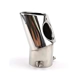 MRNQCB Auto-Styling-Edelstahl-Auspuffendrohr Für Hyundai Für Tucson Für Hyundai Ix35 2010-2013 Aufkleber Auto Auspuff E