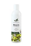 Naturprodukte Schwarz - Neem Pflegeplus Shampoo - Neemöl, Weidenrinden & Kokos Extrakt - Ohne Silikone, 250