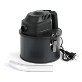 Wiltec Aschesauger 600 W, tragbarer Aschestaubsauger 4 l Fassungsvermögen, Staubsauger für Asche mit HEPA-Filter, effizienter Kaminsaug