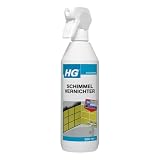 HG Schimmel Vernichter 500ml - Anti Schimmelentferner-Spray für Schimmel & Schimmelpilz, entfernt Schimmelflecken von Wänden, Fliesen, Silikondichtung