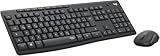 Logitech MK270 Wireless Keyboard and Mouse Set, 2.4 GHz Wireless Connection via Nano USB Receiver, Long Battery Life, for Windows and ChromeOS PCs/laptops, German QWERTZ Layout - b