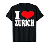 Ich liebe Zürich | Heart Zurich Pride T-S