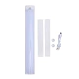 30 Cm Unterschrankbeleuchtung, 44 LEDs, Wiederaufladbar, Batteriebetrieben, Bewegungsmelder, Schrankleuchte für den Innenbereich, 3 Farben, Dimmbar, USB, für Küchenschubladen,