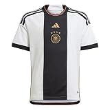 Germany Jungen Sæson 2022/23 officiel hjemmetrøje Trikot, Weiß, 164 EU