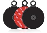 APPS2Car 3 Stück Universal Rund Dashboard Pad Mounting Klebe-Befestigungsplatten fürs Armaturenbrett,70mm Klebepad Ersatzscheibe für Saugnapf Handyhalter/TomTom GPS Halterung/Auto Dashb