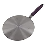 RASTKY Premium-Wärmeverteilerplatte aus Edelstahl, Effizientes Induktions-Adapterplatten-Heizwerkzeug für Gasherde, Reiskocher, Küchenzubehör (24#)