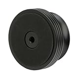 BESTonZON Phono-balancer Gewichtsklemme Stabilisator Plattenteller-vibrationsminderer Aus Vinyl Stabilisator Für Plattenspieler Aus Metall Schallplattenstabilisator Aluminiumlegierung Black