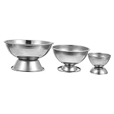 Gadpiparty 3 Stück Alumschale groß schmelzende Silberschale schmelzende Gussschale Schüsseln Schmelzschale Schmuckschale Schmuck-Werkzeugschale Tiegel aus Aluminiumoxid R