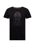 derbe Herren T-Shirt Kurzarm Rundhalsshirt Jerseyshirt Bio-Baumwolle Walross, Farbe:Schwarz, Artikel:-090 Black, Größe:M