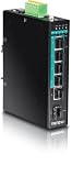 TRENDnet TI-PG541i 100 Base-T zu 100 Base-FX Multi-Mode SC Glasfaser Konverter, Funktioniert eigenständig, 10/100 Mbps Auto-MDIX Fast E