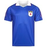 JELEX Retro History Herren Trikot | mit eingesticktem Logo & Kurzarm | Nostalgie-Design für Fußballfans | ideal für Sammler (DE/NL/SE/PL, Alphanumerisch, S, Regular, Regular, Japan)