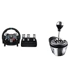 Logitech G G29 Driving & Thrustmaster TH8A Shifter – Realistische High-End-Gangschaltung