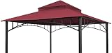 SCOCANOPY Ersatzdach für Target Madaga Pavillon Modell L-GZ136PST, Burg