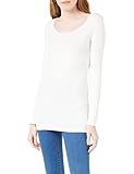 VERO MODA Damen Vmmaxi My Soft Long U-neck Noos' Langarmshirt, Bright White, XL EU