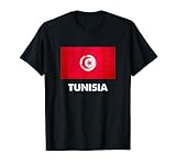 Tunesien Flagge Trikot | Tunesisch T-S