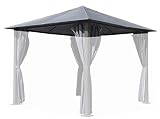 QUICK STAR Ersatzdach für Pavillon Paris 3x3m Pavillondach Plating