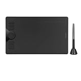HUION HS610 10x6,25 Zoll Grafiktablett, mit 8192 Stiftdruck und Neigungsfunktion, 28 Expressschlüssel und 1 Finger -Touch -Ring, Ideal Zeichentablett für die Arbeit von zu Hause aus und Remote-L