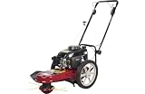 P. Lindberg Benzin Wiesenmäher Hochgrasmäher Motorsense Rasentrimmer | 56cm Schnittbreite | 4 PS / 3 KW | Höhenverstellung 38-76mm| 4-Takt Motor 173 cm³ fahrb