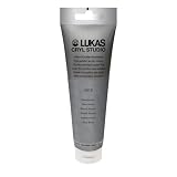 CREATIV DISCOUNT NEU LUKAS CRYL STUDIO/Acrylfarbe, 125 ml, Silberb