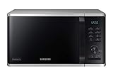 Samsung MG2AK3515AS/EG Mikrowelle mit Grill, 800 W, 23 ℓ Garraum, 48,9 cm Breite, Quick Defrost, 27 Automatikprogramme, Silb