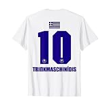 Griechenland Sauf Trikot Trinkmaschine Trinkmaschinidis T-S