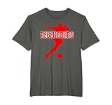 Regensburg Aufstieg Fussball Kicken Verein Fan Liga rot weiß T-S