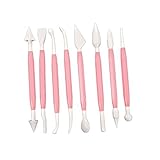 COLLBATH Werkzeuge zum Dekorieren von Kuchen nähgarn pink Knochen Werkzeug Birnenförmiges Kegelwerkzeug Schalenwerkzeug Werkzeuge zum Modellieren von Kuchen Kuchenmodellierstift R