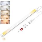 SIBI Unterbauleuchte Küche Led, 41cm Dimmbar Lichtleiste mit Berührungsloser Sensor, 5 Farbtemperatur Küchenlicht Led Unterschrank Beleuchtung für Schränke,Werkbank,Regal, 450