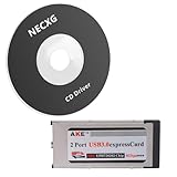 Sessleger Hoch Geschwindigkeits Dual 2 Port USB 3.0 Express Karte 34 Mm Platz Express Karte PCMCIA Konverter Adapter für Laptop