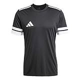 adidas Herren Squadra25 Jersey Short Sleeve Shirt, Black/White, 3XL