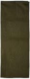 Everone olivgrüne graubraune Decke aus 80% Wolle, feuerhemmend, 167,6 x 228,6