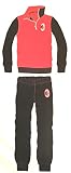 Sicem PIGMI115RO Pyjama für Herren, für den Winter, aus warmer Baumwolle, Rotb
