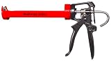 fischer Kartuschenpistole KP M3, Auspresspistole für Silikonkartuschen, Kartuschenpresse zum effizienten Auspressen, robuste Ausführung für alle Anforderung