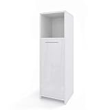 Vicco Midi-Schrank Kiko, Weiß Hochglanz, 30 x 95