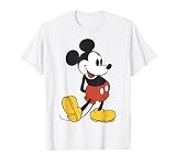 Disney Mickey Mouse Vintage Leg Kick Graphic T-Shirt T-S