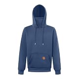 FUXINGHUAYA Trikot Set Herren Hoodie Herren Langarm Kapuzenpullover Warm Pullover Mit Kapuze Karierten Hoody Kordelzug Jacquard Sweatshirt Mit Kapuze Taschen Baumwolle Sw