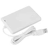 NFC-ID-Kartenleser, USB-Plug-and-Play, Kompatibel für Computer und Mobiltelefone, Berührungsloses Kartenlesen mit Hoher Geschwindigkeit für den Büro- und Heimgebrauch (13,56 MH