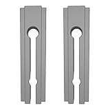 ULROAD 2x Führungsschienen Nutadapter für BOSCH PTS 10 t- Nut Tisch Tischkreissäge Säge Führungsschiene Handkreissäge Tischkreissäge Zubehör Nut Adapter Schiene Führung
