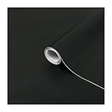 d-c-fix Möbel-Klebefolie Schwarz matt 67,5 cm x 2 m - Möbelfolie selbstklebend Küchenfolie Folierung Küchen-Schrank Schrankfolie Deko-Folie Tisch Tischfolie Fensterbank Küchenfronten w
