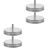 PRETYZOOM 4stücke Öl Lampen Deckel Für Weckgläser Hochtemperaturbeständig Einfache Installation Zubehör Für Öllampen Für Haus Und G