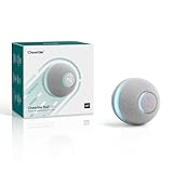 Cheerble Interaktives Katzenspielzeug, Intelligenter Katzenball mit 3 Interaktionsmodi, Katzenspielzeug Ball Elektrisch mit LED-Leuchten, Automatisches Katzenspielzeug, Katzen Spielball für Katze,G